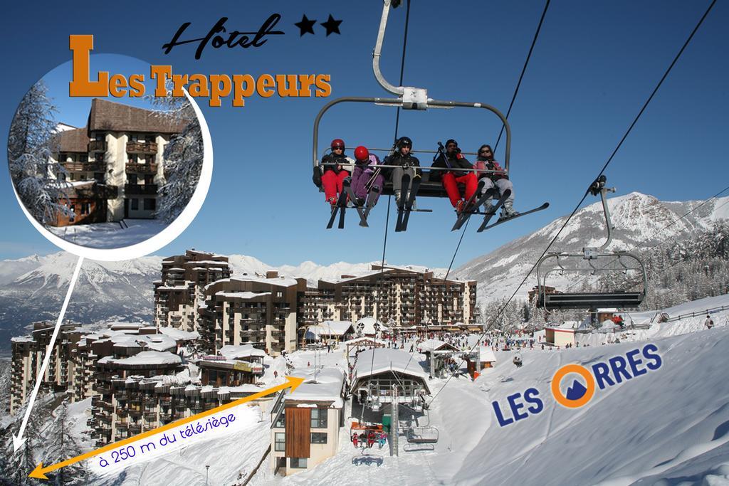 Hotel Les Trappeurs Les Orres Zewnętrze zdjęcie